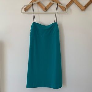 UO Turquoise Slip Dress
